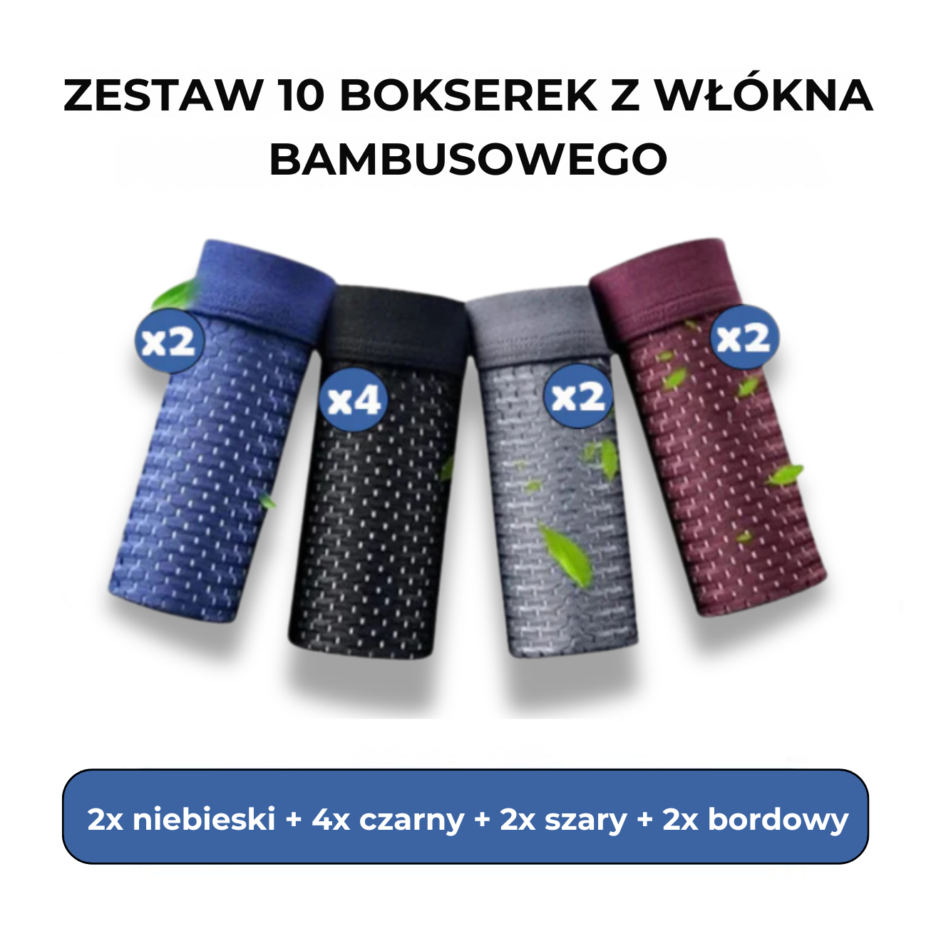 BoxerHero™ – Maksymalny komfort, zniewalający wygląd z bambusa
