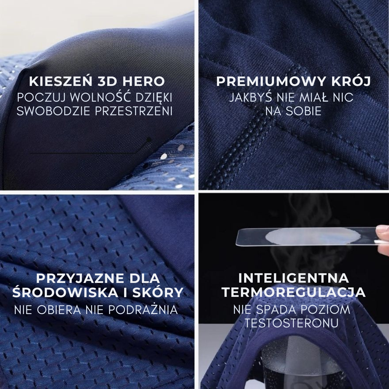 BoxerHero™ – Maksymalny komfort, zniewalający wygląd z bambusa