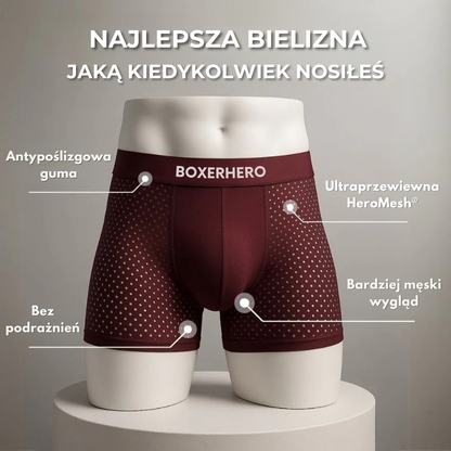 BoxerHero™ – Maksymalny komfort, zniewalający wygląd z bambusa